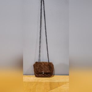 Faux Fur Mini Crossbody
